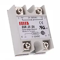 Реле Proinstal Fotek SSR-25DA твердотельное, 25А 24-380В AC