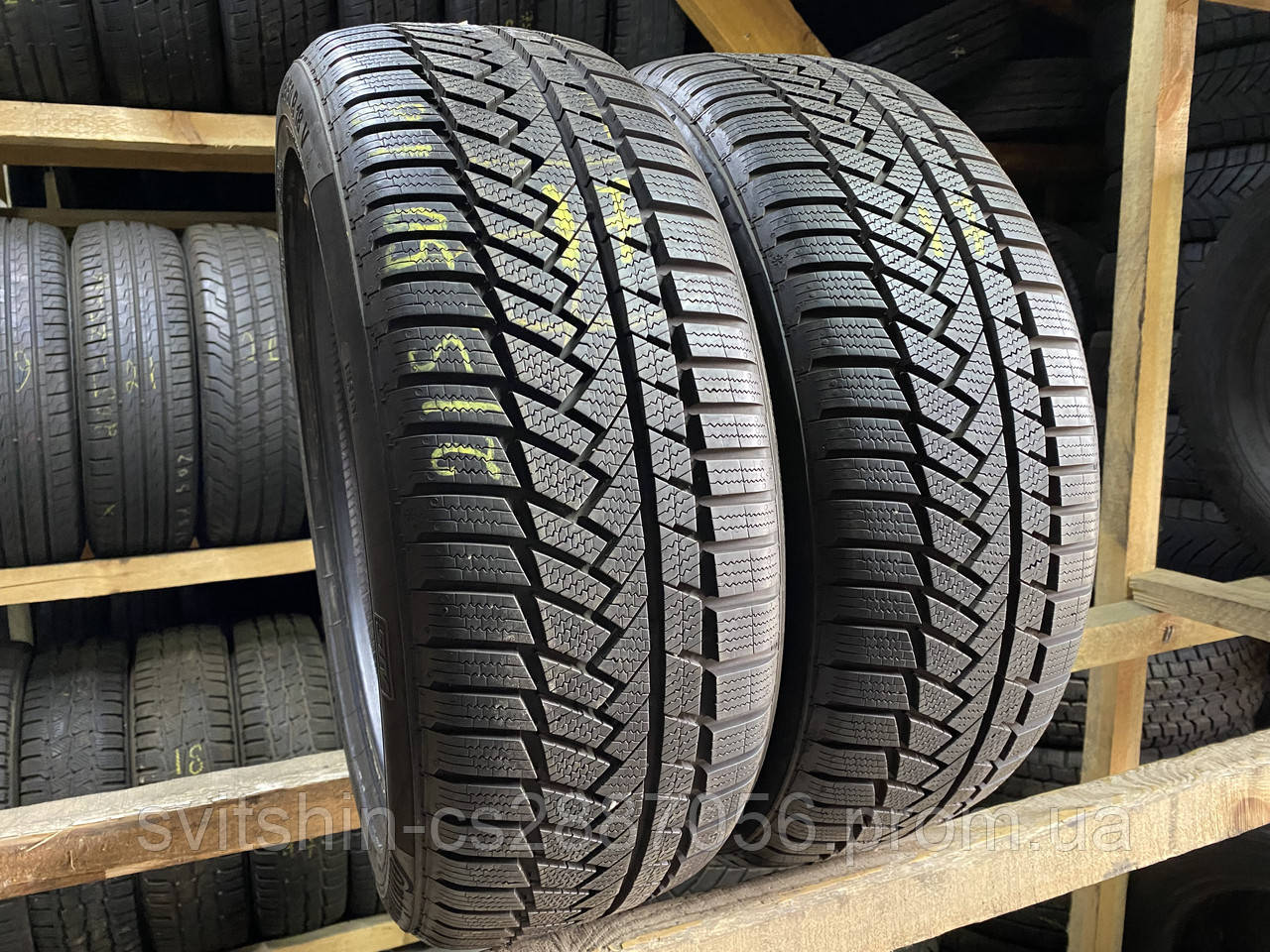 Зимові Шини 215/50R18 Continental WinterContact TS850P 8.5мм 2017рік
