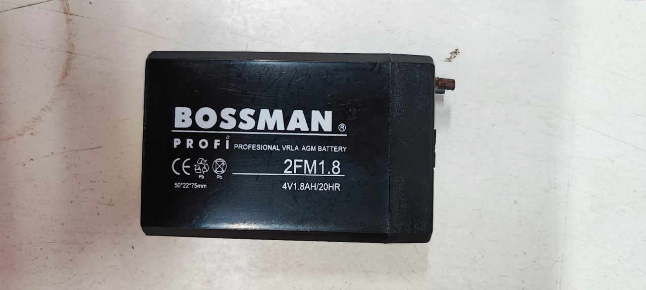Акумулятор 1.8Ah Bossman