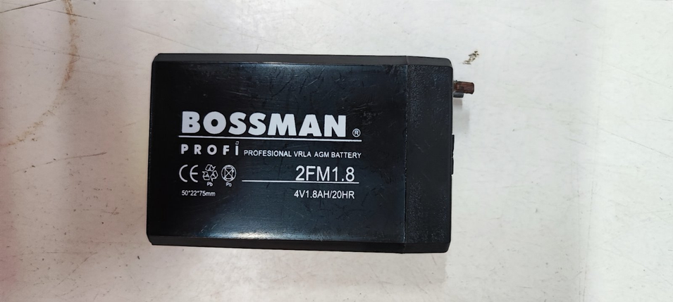 Акумулятор 1.8Ah Bossman, фото 1