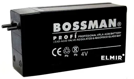 Акумулятор 4V 1.8Ah Bossman, фото 1