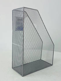 Лоток Вертикальний металевий Сітка Срібний ВМ6260-24 Buromax