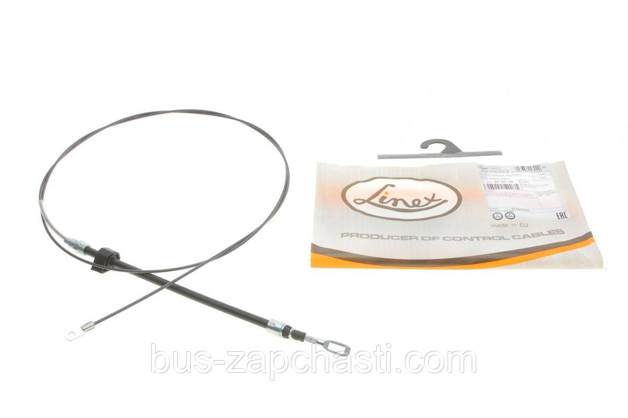 Трос ручника центральний (довга база) MB Sprinter 208-416, VW LT 28-46 1996-2006 - Linex (Польща) - 27.01.70