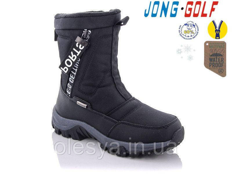 Черевики зимові підліткові, чоботи тм Jong-Golf 40292 Розміри 33 -36,