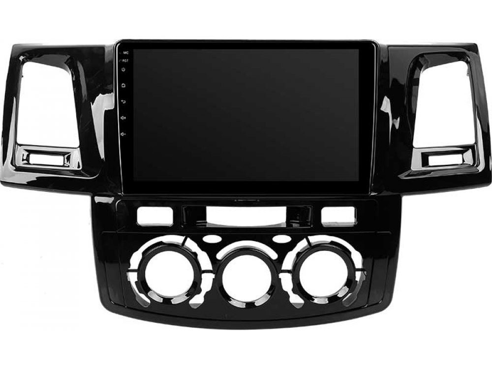Рамка для штатної магнітоли Toyota Fortuner/Hillux Manual 2008-14 перехідна рамка для автомагнітоли рамка