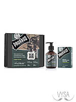 Набор для бороды Proraso DUO ( шампунь, бальзам) Vetiver