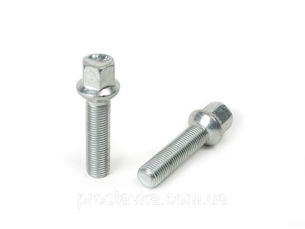 Болт FARAD ⁇ Болт М14*1,5*55 мм Сфера R14 Цинк ключ 17, фото 1