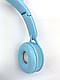 Дитячі Бездротові навушники LED з котячими вушками Wireless headSet Cat KWY-08 Блакитні, фото 6