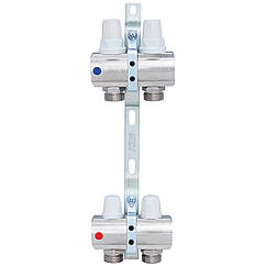 Колектор для системи опалення ICMA 2 контури 1"/3/4" K005 87K005PG06