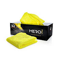 Набір серветок з мікрофібри K2 HIRO Microfibre 30x30 для догляду за автомобілем трикотажний - D5100