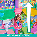 "Ляльковий  будиночок Габбі" ляльковий будиночок 15 предметів, фігурки, меблі, аксесуари та звуки! Gabby’s Dollhouse, фото 5