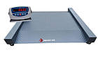 Платформні ваги 1000 кг (960х1000 мм) від Горизонт, наїзні низькопрофільні, з вбудованими пандусами, фото 3