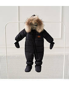 Зимовий Комбінезон   Чорний