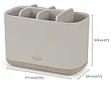 Органайзер для зубних щіток Joseph Joseph EasyStore Ecru Large 70575, фото 8