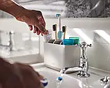 Органайзер для зубних щіток Joseph Joseph EasyStore Ecru Large 70575, фото 9