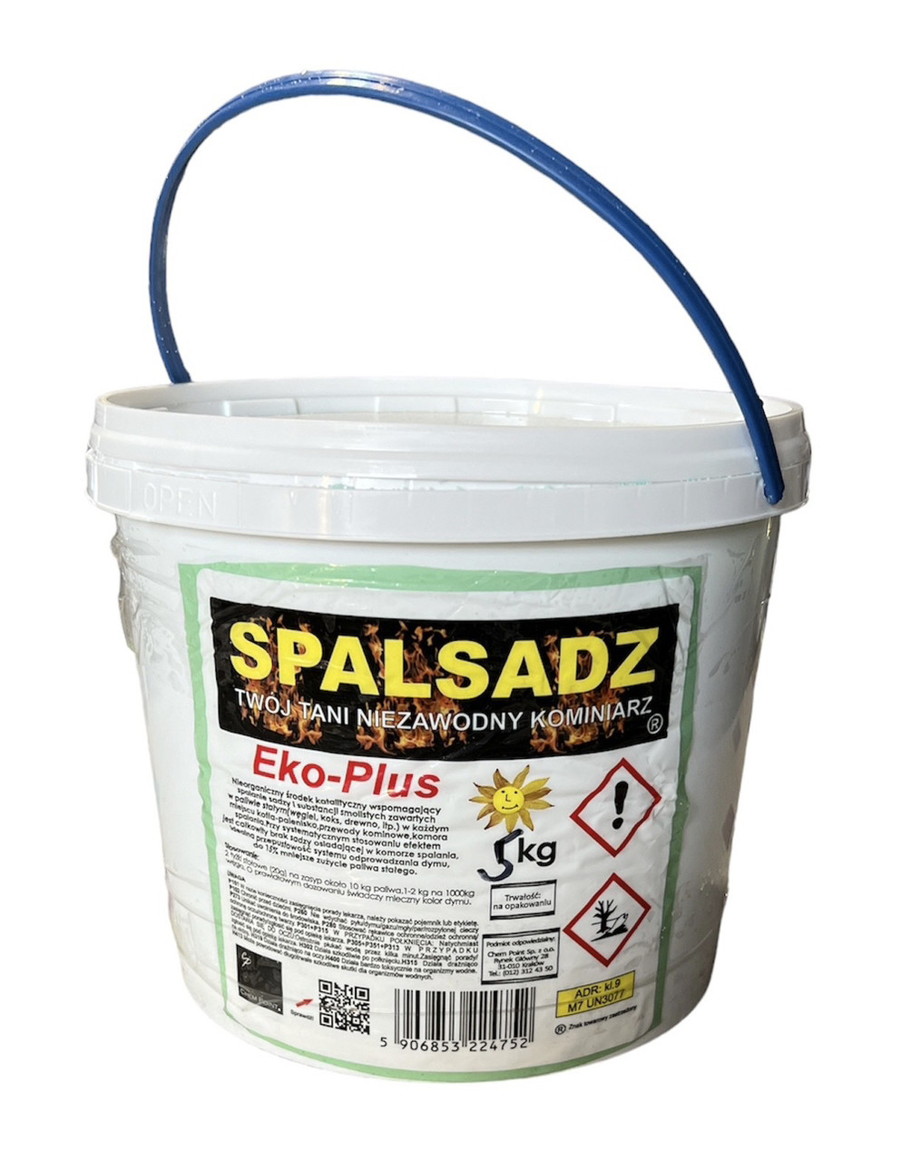 Засіб для видалення сажі Spalsadz Eco-Plus Оригінал Польща 5 кг Уцінка