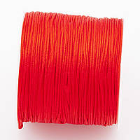 Шнур нейлоновий Шамбала, розмір 0,6мм, колір Червоний +-50м