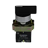 Перемикач секторний ENERGIO XB2-BD21 1-0 з фіксацією NO, фото 4