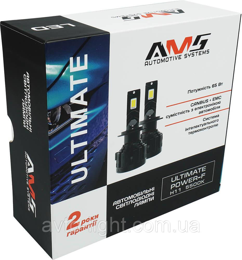 LED Лампи AMS ULTIMATE POWER- H11 5500K CANBUS