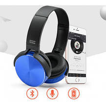 Бездротові навушники 450BT, Бездротові повнорозмірні Bluetooth навушники Сіре, фото 3