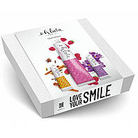 Набор зубных паст Ohlala: малина с мятой 75 мл, корица с мятой 15 мл и фиалка с мятой 15 мл (AM-200424)