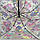 Дитяча прозора парасоля-тростина з малюнками, рожева ручка, К0201-2, фото 5