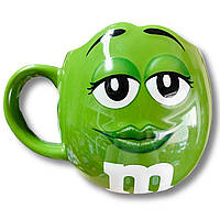 Чашка M&M´s 3d зеленая 600ml