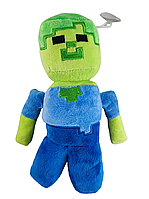 Мягкая игрушка Зомби из Майнкрафт Mojang Minecraft, 21 см (135588)