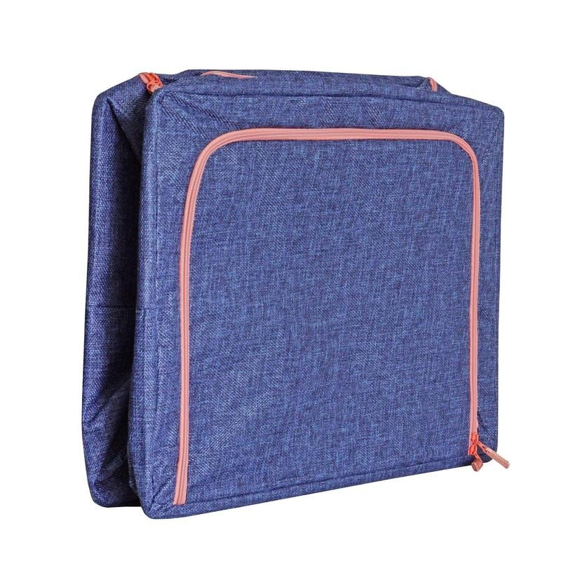 Купить Органайзер для одежды 60х42х40см 100л Синий - ящик для хранения ...