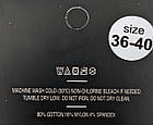 Жіночі спортивні середні шкарпетки "N", однотонні стрейчеві, бавовна Розмір 36-40 12 пар\уп. чорні, фото 2