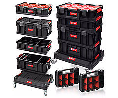 Набір ящиків для інструментів Qbrick System PROMO SET II 7в1 (5901238252603)