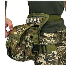 Сумка на стегно Silver Knight Темний піксель D3-1181.6