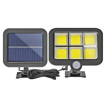 Вуличний ліхтар на сонячній батареї з датчиком руху SL-F120