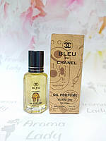 Оригинальные масляные духи мужские Chanel Bleu de Chanel (Шанель Блю де Шанель) 12 мл