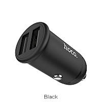 Автомобильное зарядное устройство HOCO Z30 3.1A 2 Usb Black