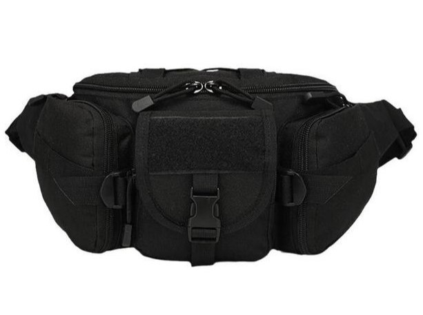 Бананка тактична Чорна нагрудна тактична М7 D3-M7, фото 1