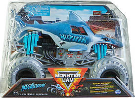 Джип-позашляховик монстр трак Мегалодон Монстр Джем 1:24 Megalodon Monster Jam 6063913