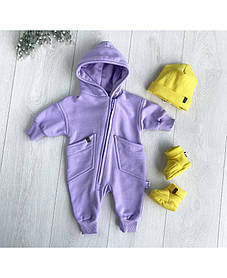 Комбінезон Ромпер Ліловий 74,80,86