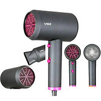 Профессиональный фен для сушки и укладки волос VGR V-400 2000 Вт