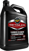 Очиститель и кондиционер для кожи pH 8,2 - 9,2 Meguiar's Detailer Leather Cleaner & Conditioner, 3,79 л