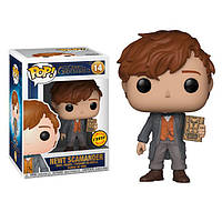 Фигурка Фанко Поп Funko Pop Фантастические твари Fantastic Beasts Ньют Саламандер 10 см №14 (Chase)