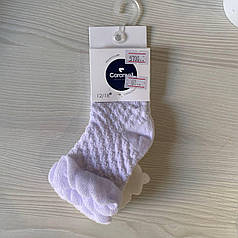 Шкарпеточки білі та молочні для дівчинки (18-24м)  (YOLA.BABY.SHOP) Білий та Молочний 18-24м