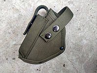 Кобура для пистолета макарова Левша с чехлом подсумком для магазина oxford Олива хаки 0011608 SAG