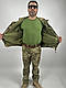 Куртка піксель ЗСУ "Горка" утеплена на флісі Тактична куртка піксель осіння Військова куртка піксель демісезонна, фото 5