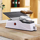 Електрична точила для ножів Electric Knife Sharpener, з USB / Електроточила для кухонних ножів та ножиць, фото 6