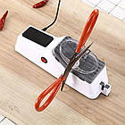 Електрична точила для ножів Electric Knife Sharpener, з USB / Електроточила для кухонних ножів та ножиць, фото 10