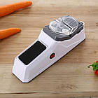 Електрична точила для ножів Electric Knife Sharpener, з USB / Електроточила для кухонних ножів та ножиць, фото 5