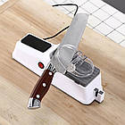 Електрична точила для ножів Electric Knife Sharpener, з USB / Електроточила для кухонних ножів та ножиць, фото 9