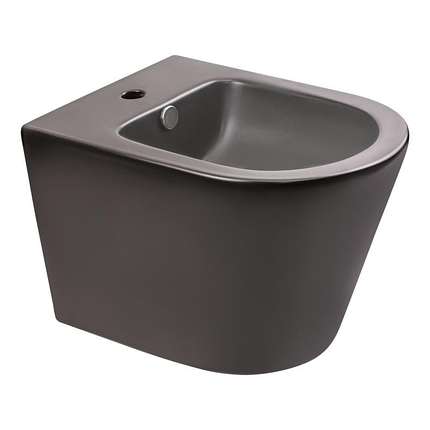 Біде підвісне Qtap Scorpio Matt black, фото 1