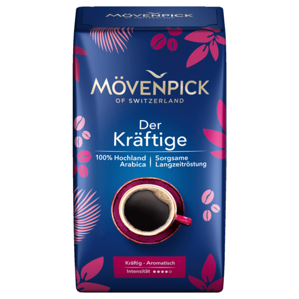 Кава мелена Movenpick Der Kraftige, 500 г, арабіка 100%, Німеччина (Мовенцік)